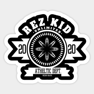 REZ KID ATHLETICS Sticker